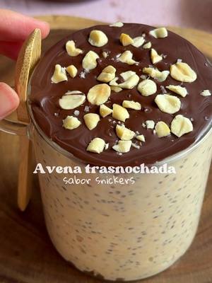 Overnight Oats gusto Snickers
