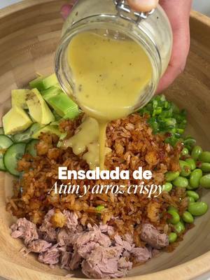 Knuspriger Thunfisch-Reis-Salat