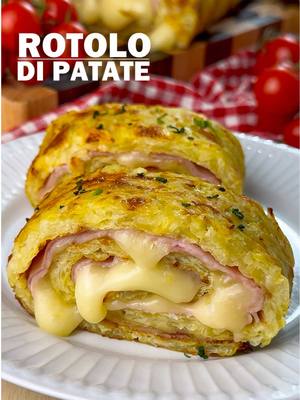 Rotolo di patate 3 ingredienti low carb