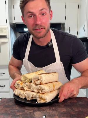 Proteinreiche Frühstücks-Burritos