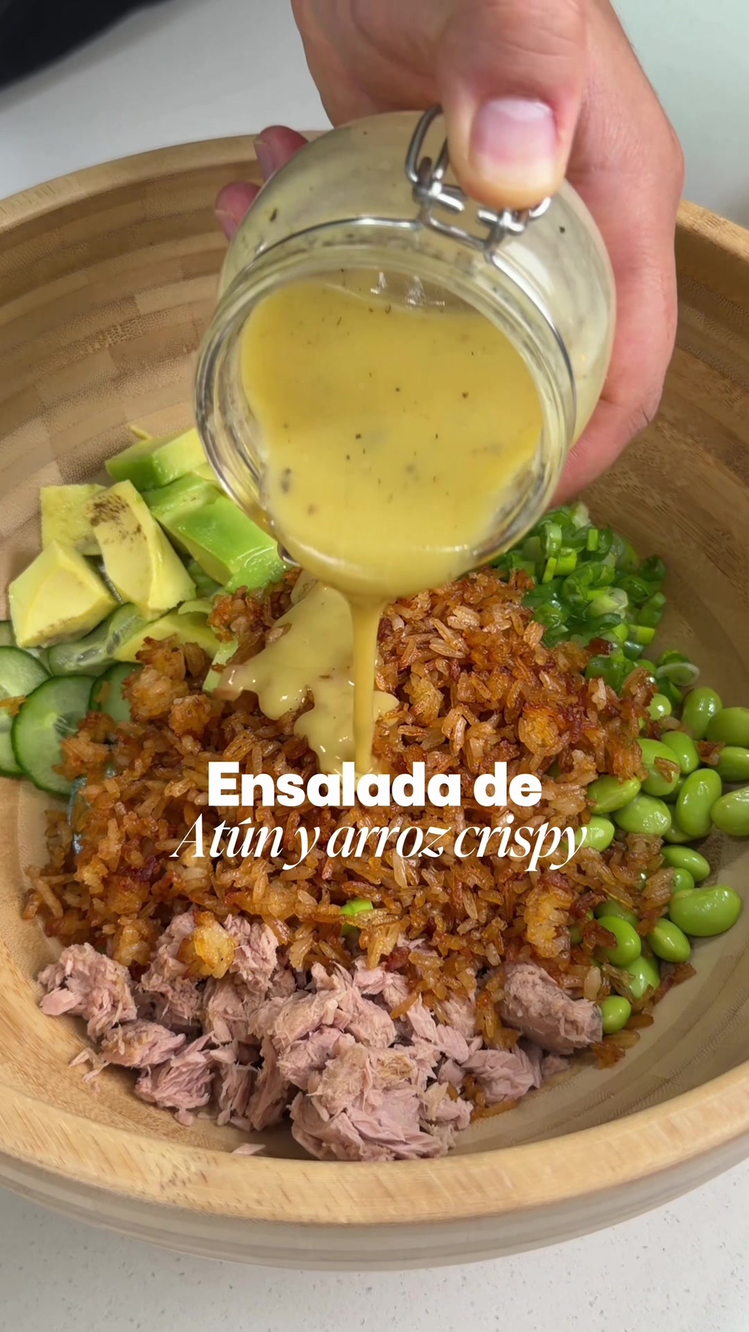 Knuspriger Thunfisch-Reis-Salat
