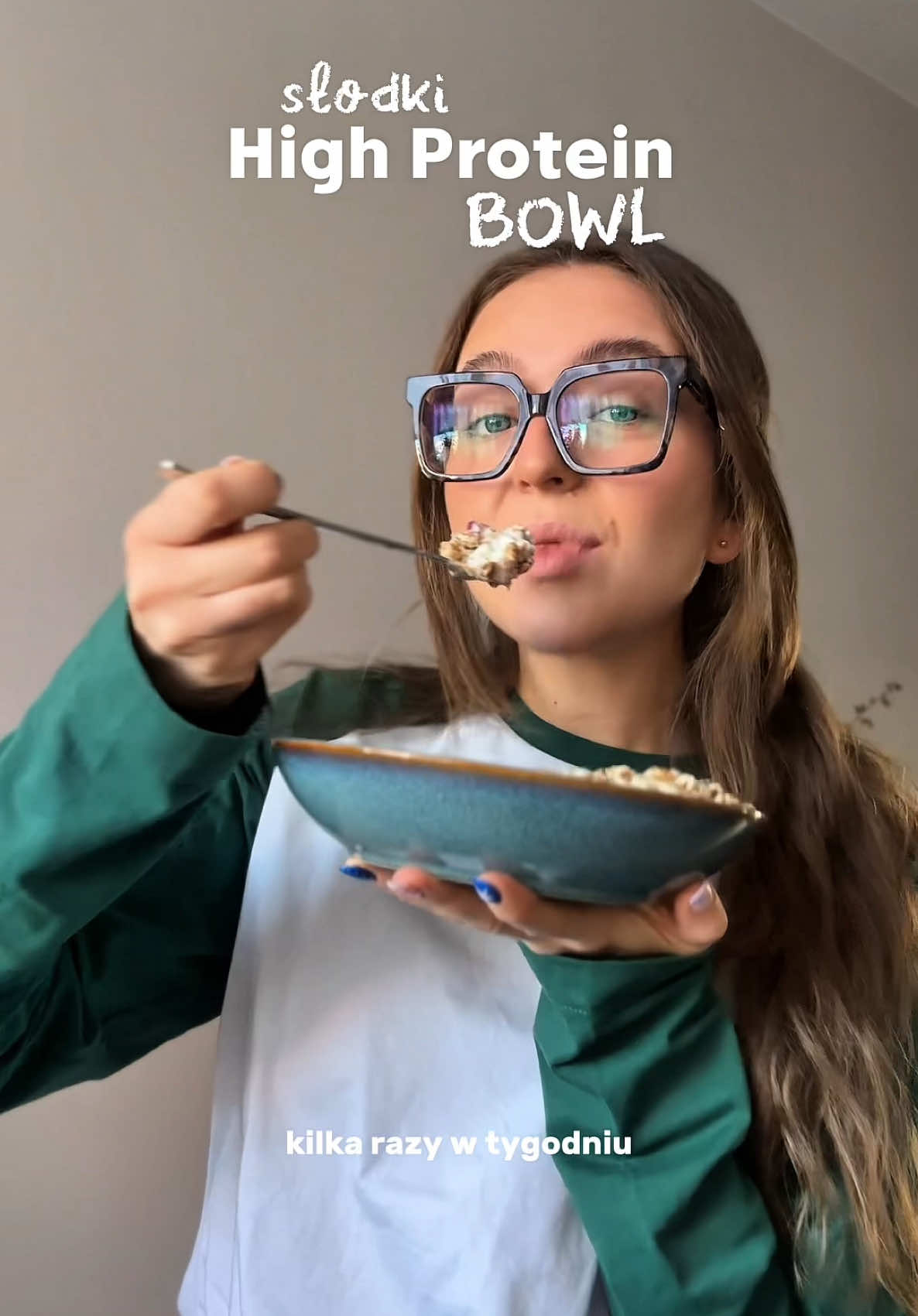 Süßer Protein-Frischkäse-Bowl