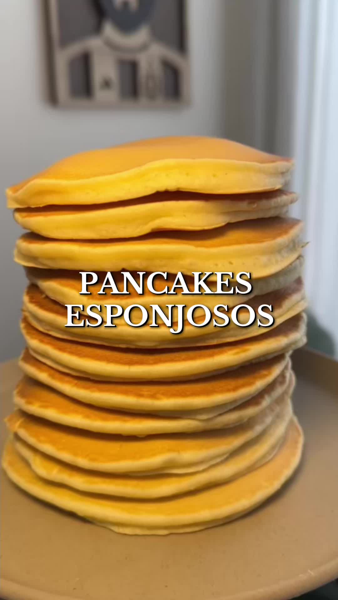 Fluffige hausgemachte Pancakes