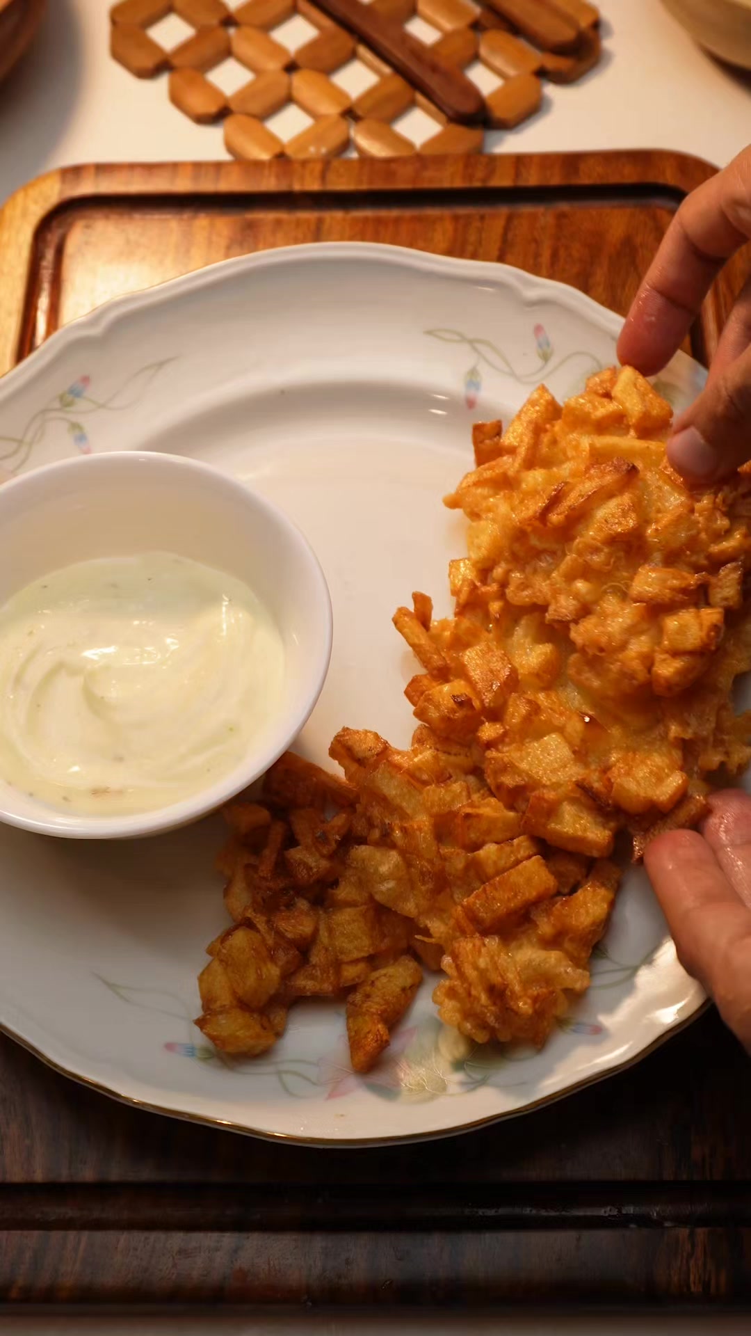 Galettes de pommes de terre croustillantes