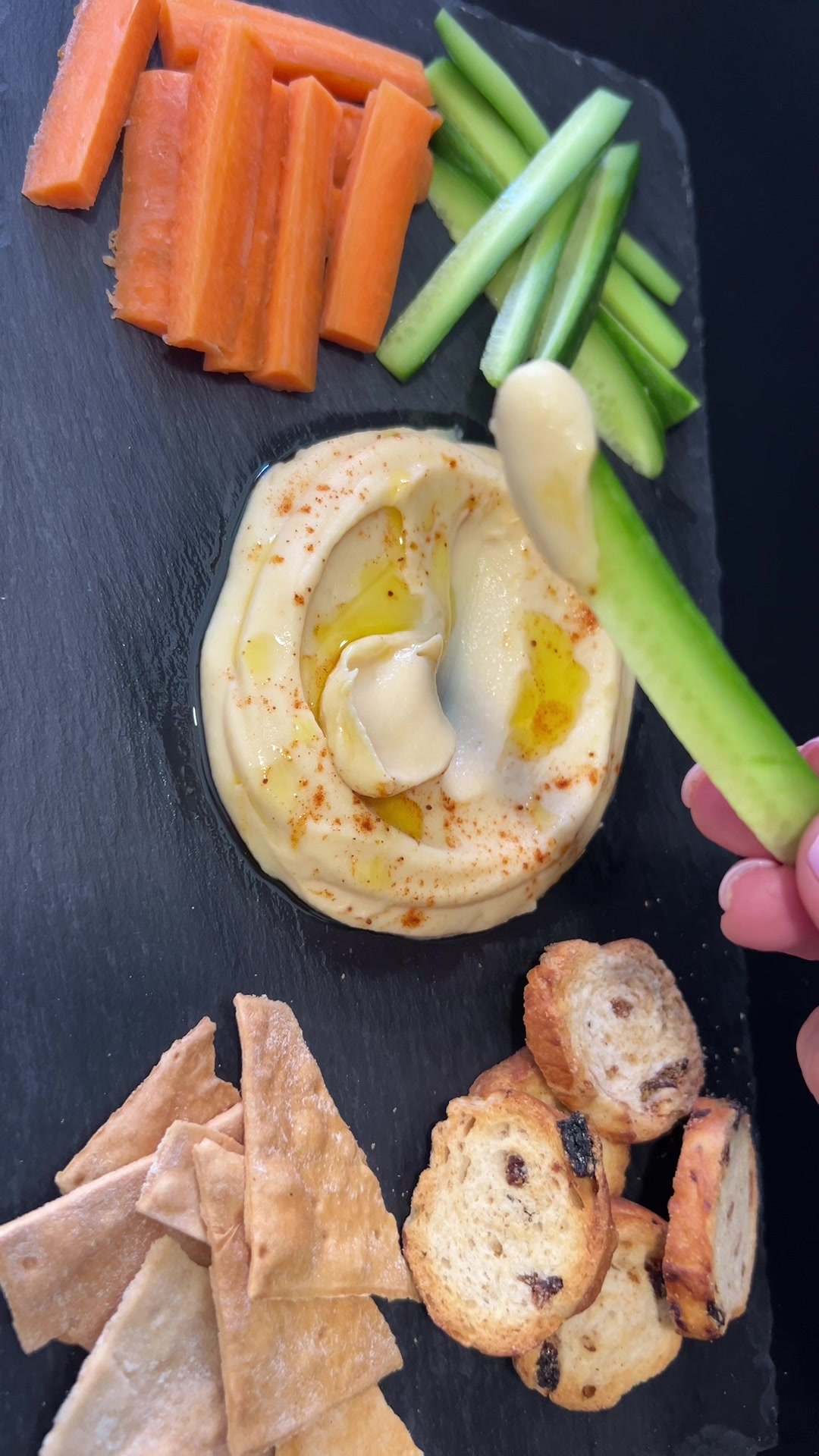 Hummus libanese tradizionale