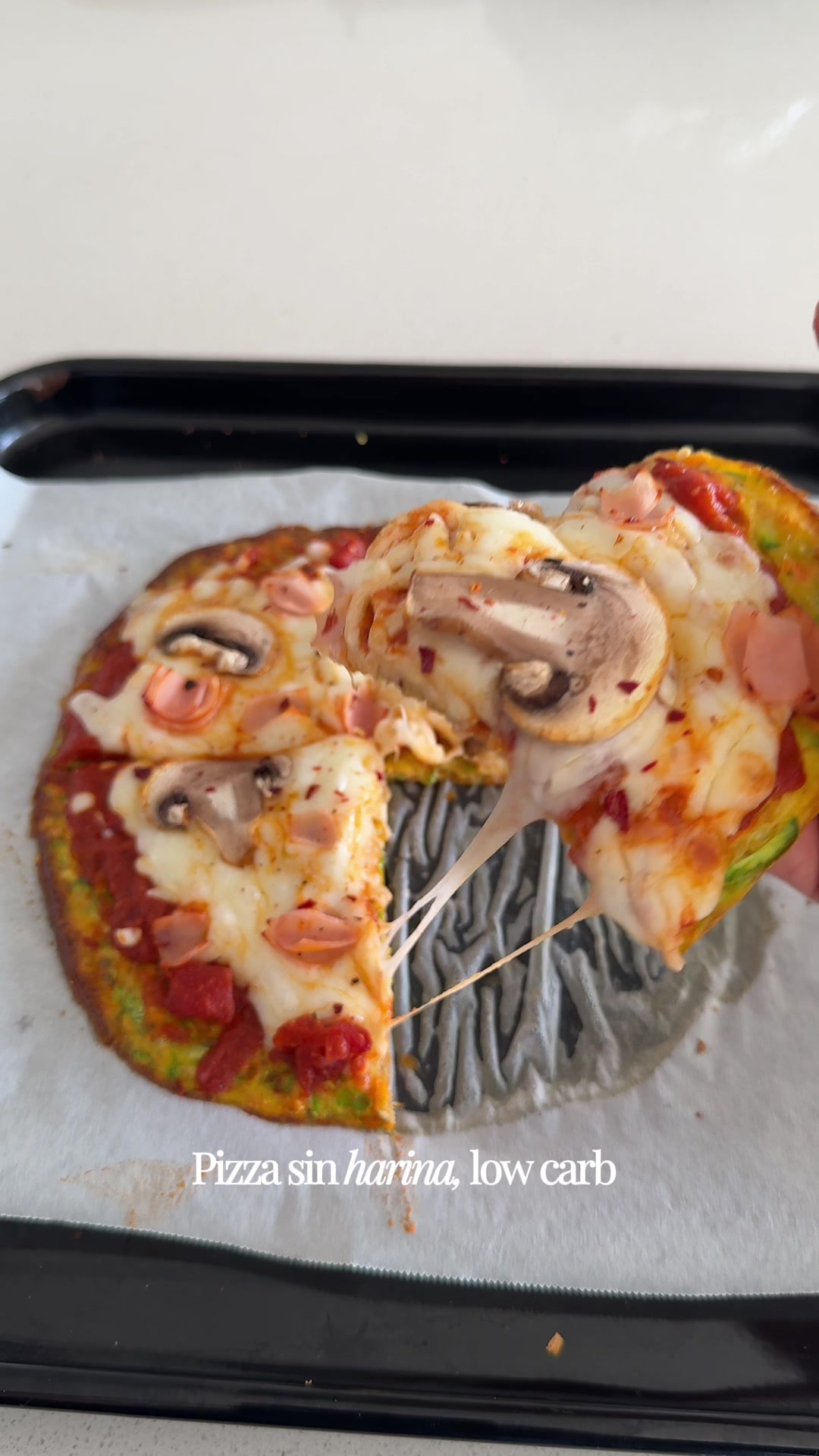 Pizza di zucchine senza farina low carb