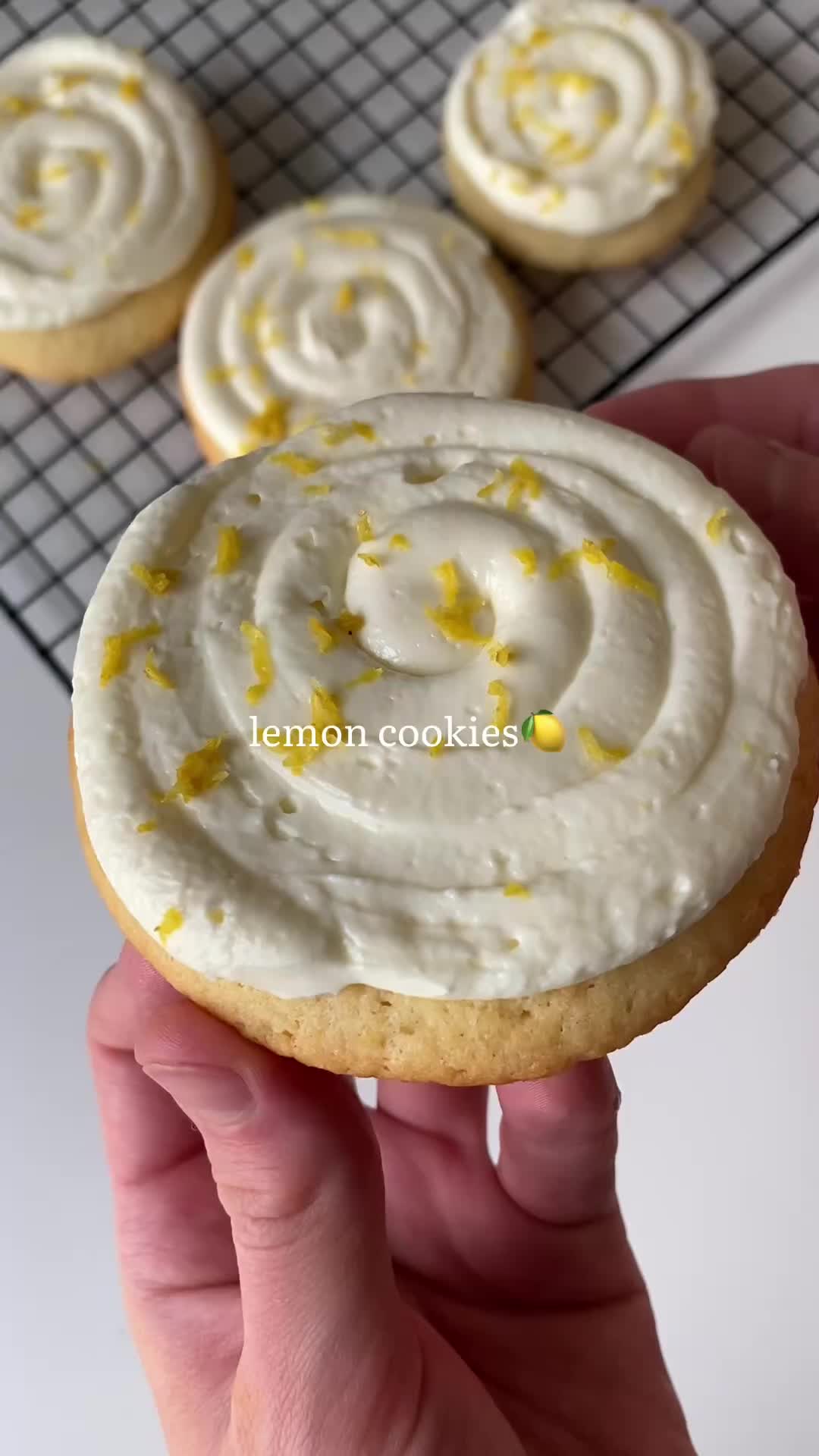 Biscoitos de Limão com Creme