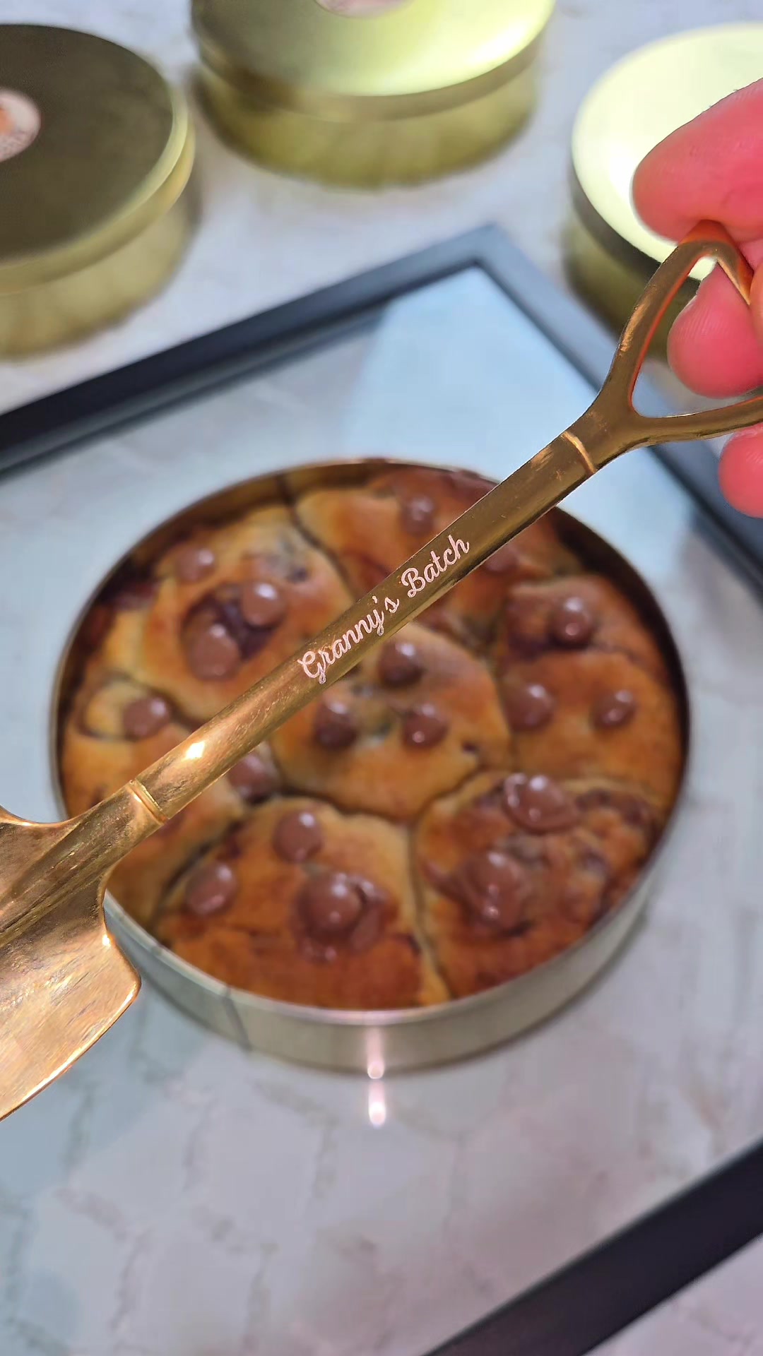 Cookie Pie de Nutella