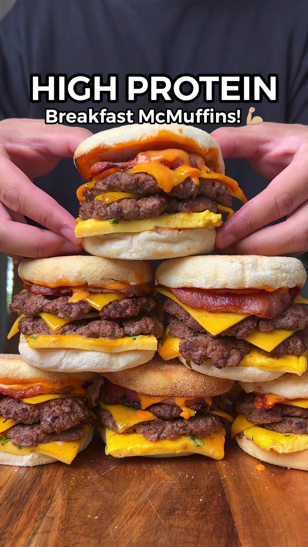 McMuffin proteici per la colazione