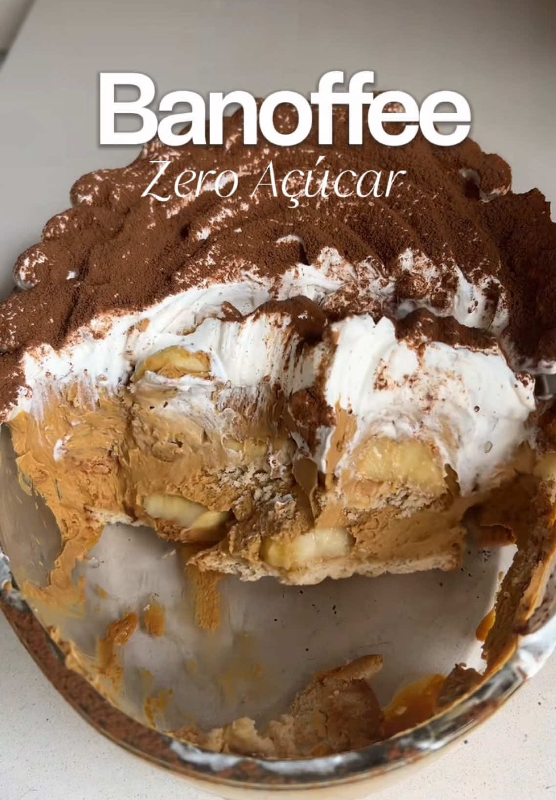 Banoffee zero açúcar