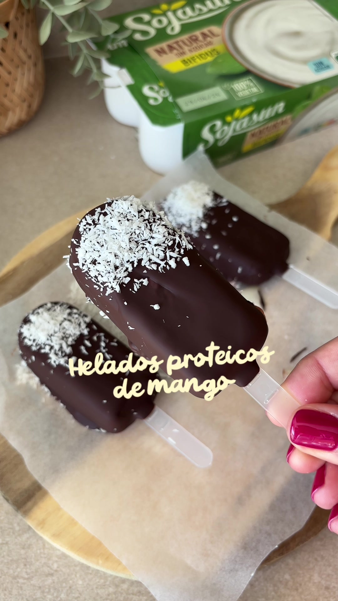Mango-Soja-Protein-Eis