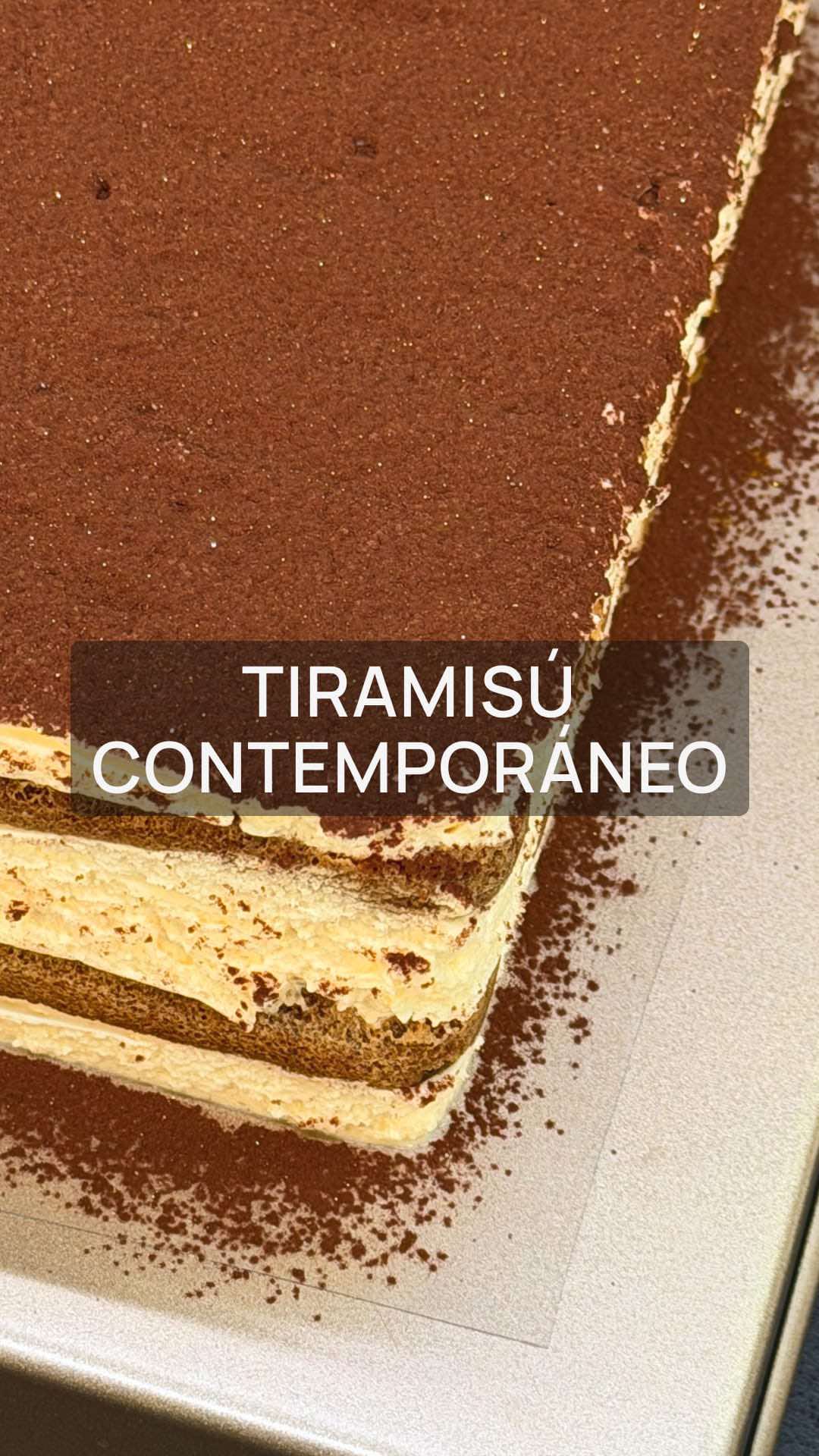Contemporary Tiramisu