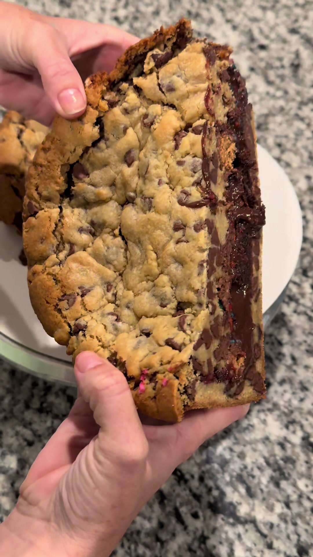 Brookie au cœur de Nutella