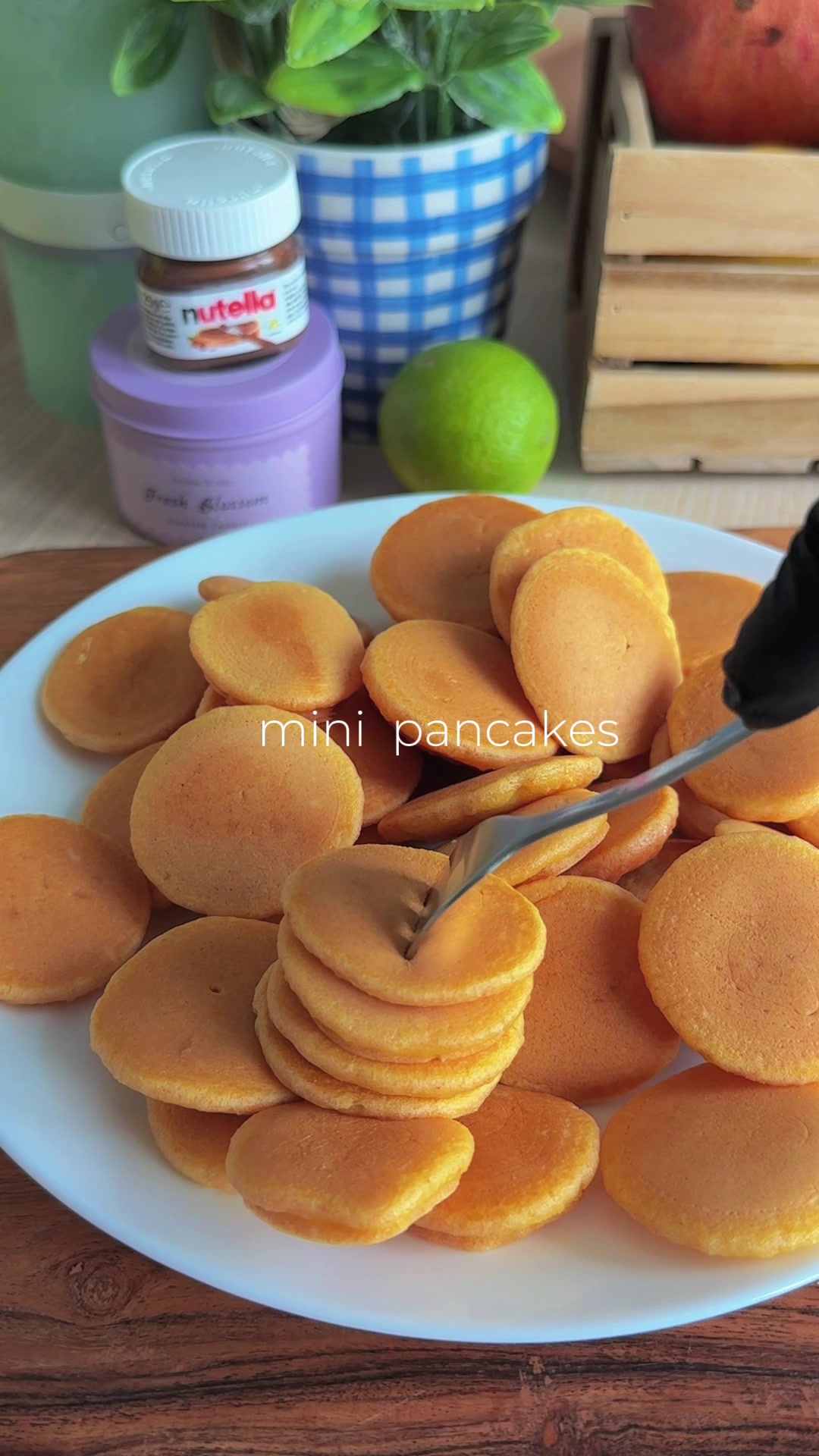 Mini pancake soffici