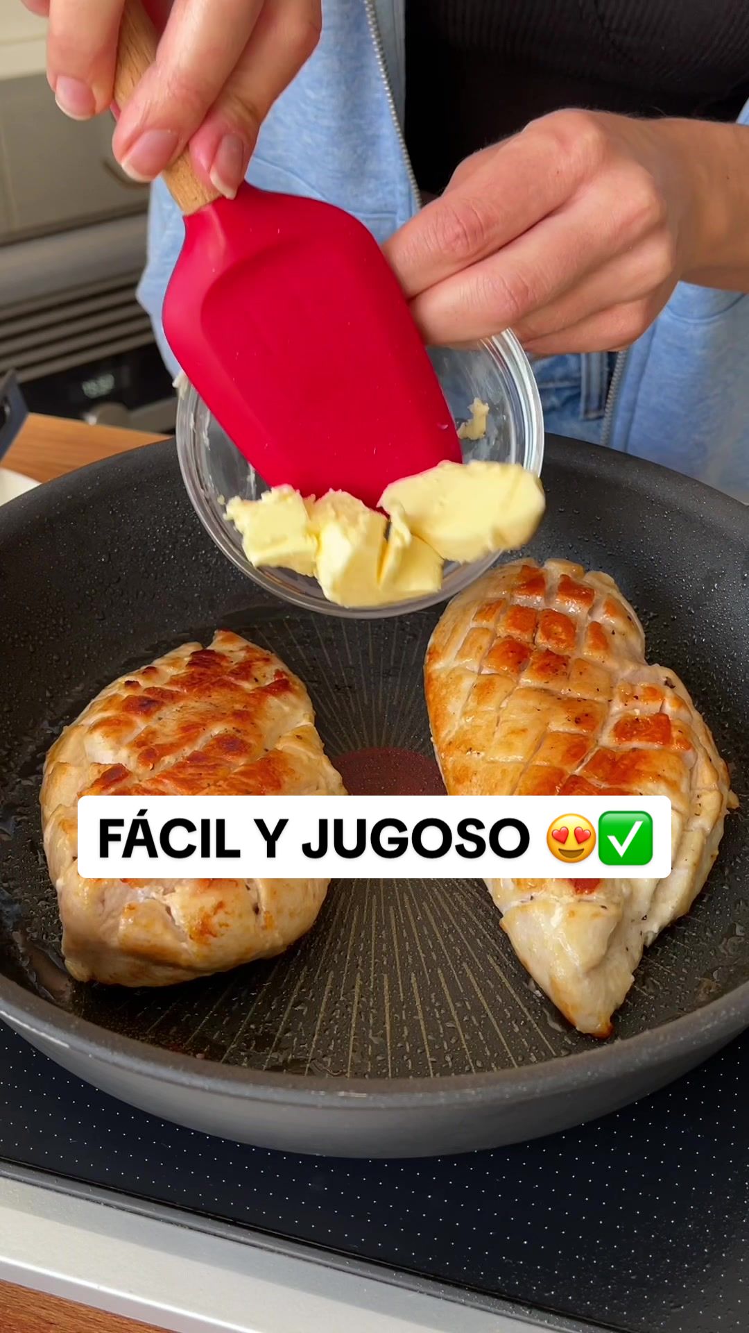 Frango glaceado com mel e soja