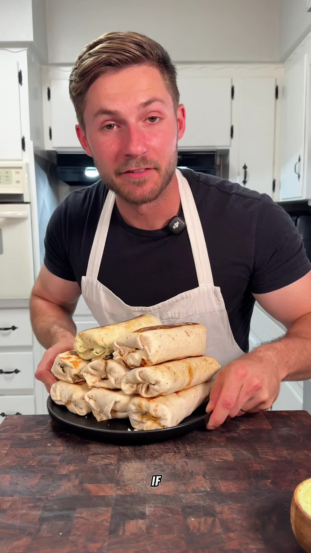 Burritos de petit-déjeuner riches en protéines