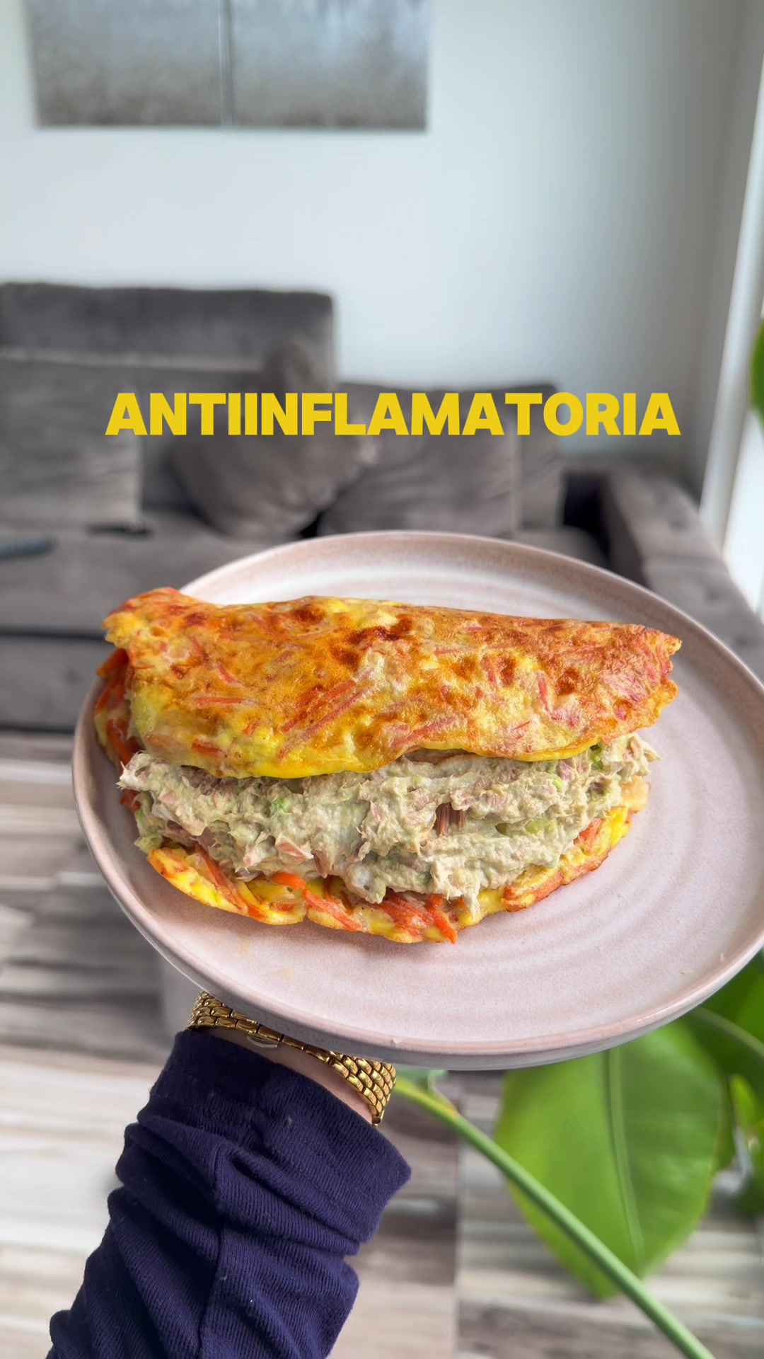 Frittelle di carote ripiene di tonno