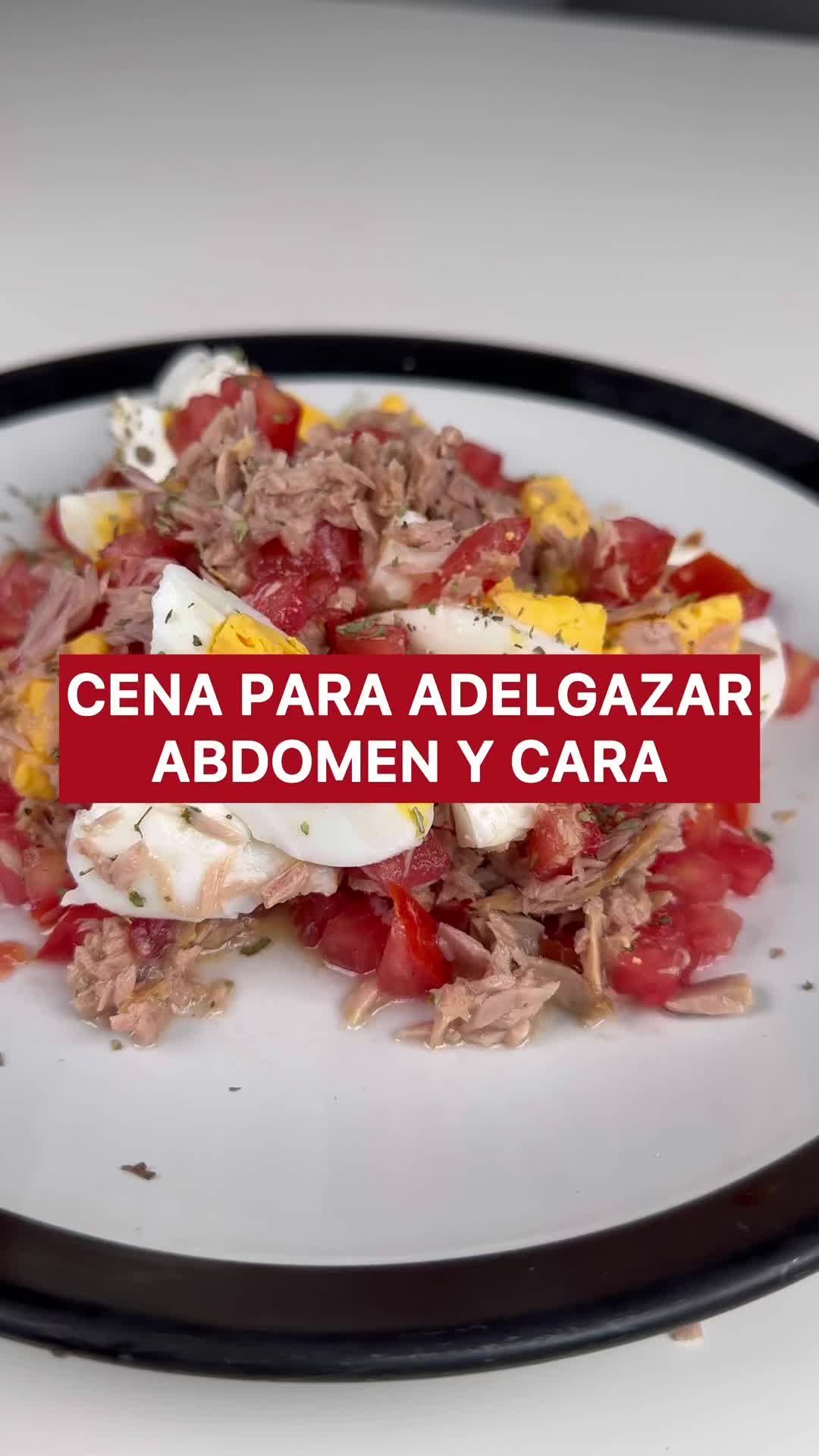 Insalata di tonno per una cena sana