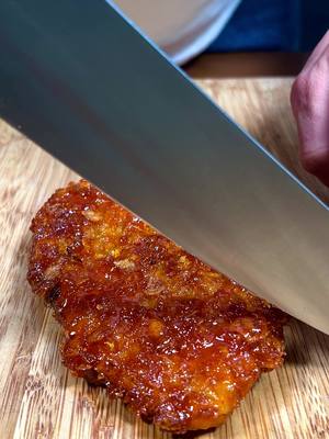 Hähnchenburger mit Orangenglasur