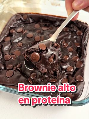 Homemade High-Protein Flourless Brownie
