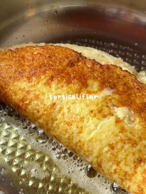 Tortilla de chou-fleur au fromage en 10 minutes