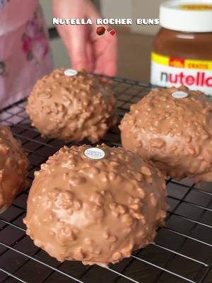 Nutella Rocher Donuts ohne Frittieren