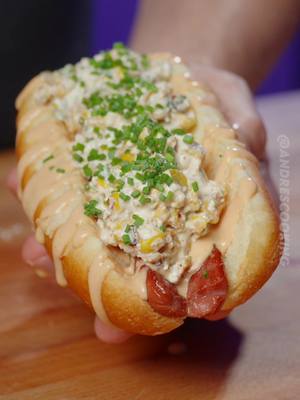 Elote Hot Dog