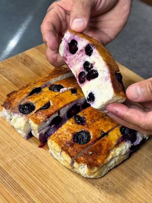 Gesunder Bananen-Blaubeer-Kuchen