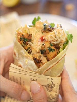 Wrap di pollo sano e veloce