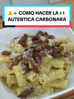 Authentische römische Carbonara