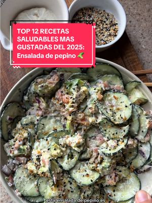 Einfacher kohlenhydratarmer Gurkensalat