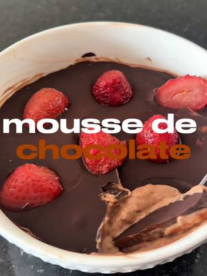 Chocolade-Griekse yoghurtmousse