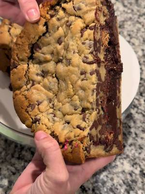 Brookie mit Nutella-Kern