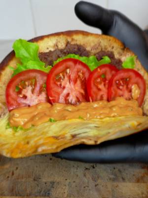 Smash Taco oder Tortilla Burger
