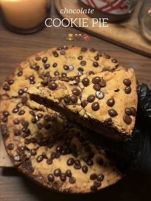 Schokoladen-Cookie-Pie