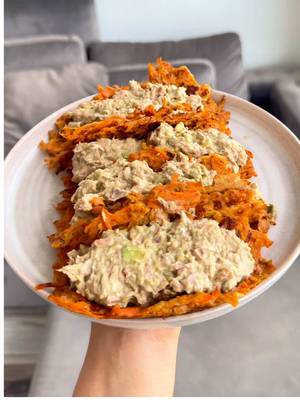 Karotten-Thunfisch-Wrap