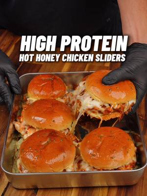 Scharfe Honig-Hähnchen-Slider