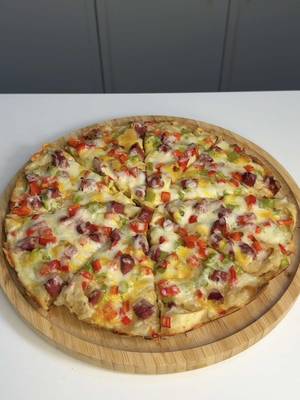 Schnelle Tortilla-Pizza