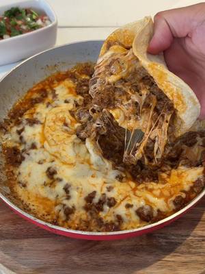 Tacos di carne con extra formaggio