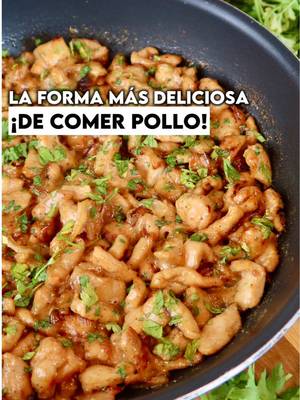 Frango ao creme de cebola caramelizada