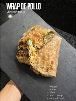 Wrap de poulet croustillant à la friteuse à air
